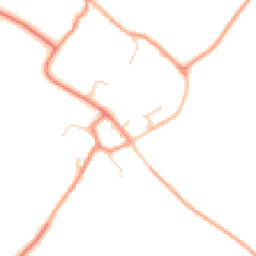 Daytime road noise heatmap for SN6 8PB