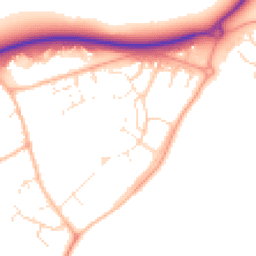 Daytime road noise heatmap for SN6 8RL