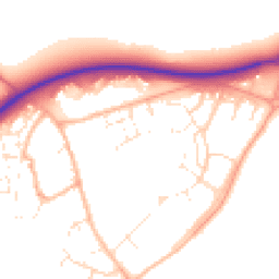 Daytime road noise heatmap for SN6 8RT