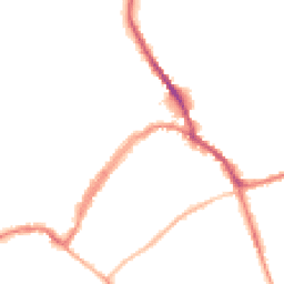 Night-time road noise heatmap for SN8 1AA