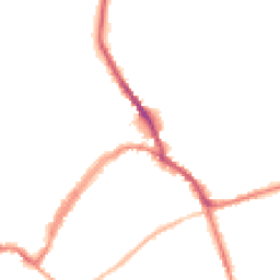 Night-time road noise heatmap for SN8 1AP