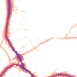 Daytime road noise heatmap for SN8 1BQ