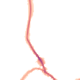 Night-time road noise heatmap for SN8 1BS