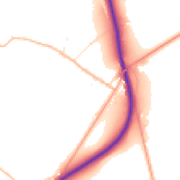 Daytime road noise heatmap for SN8 1ES