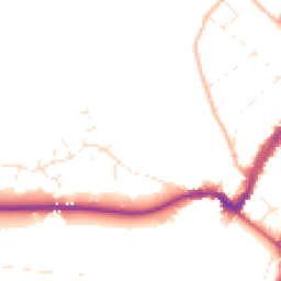 Daytime road noise heatmap for SN8 1PB