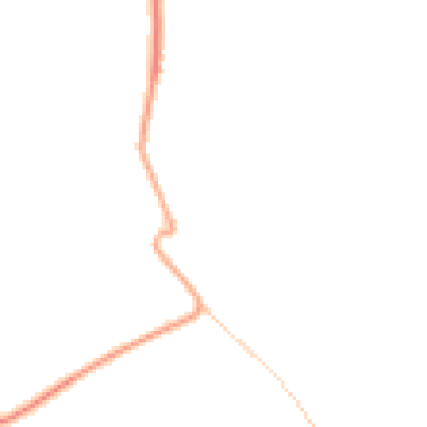 Night-time road noise heatmap for SN8 1RE