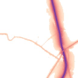 Daytime road noise heatmap for SN8 1SP