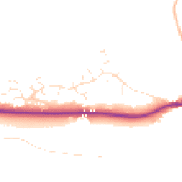 Daytime road noise heatmap for SN8 1UW