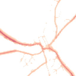 Daytime road noise heatmap for SN8 2BP