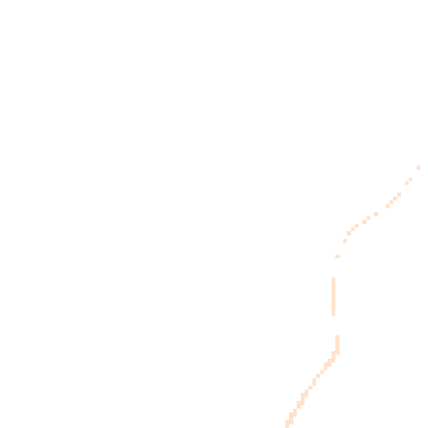 Night-time road noise heatmap for SN8 2HU