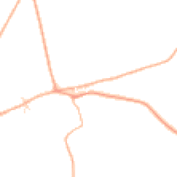 Daytime road noise heatmap for SN8 2NZ