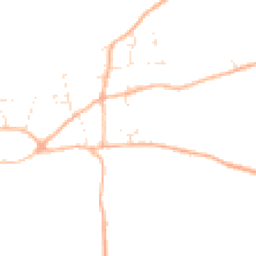 Daytime road noise heatmap for SN8 2QF