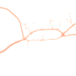 Daytime road noise heatmap for SN8 2QG