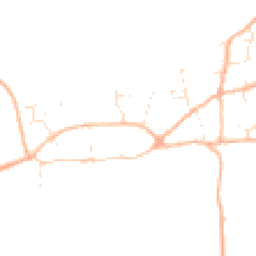 Daytime road noise heatmap for SN8 2QH