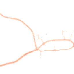 Daytime road noise heatmap for SN8 2RA