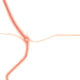 Night-time road noise heatmap for SN8 3AP