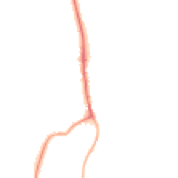 Night-time road noise heatmap for SN8 3EQ
