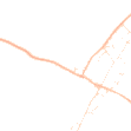Daytime road noise heatmap for SN8 3LP