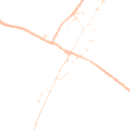 Daytime road noise heatmap for SN8 3PE
