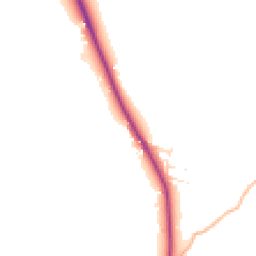Daytime road noise heatmap for SN8 3RZ