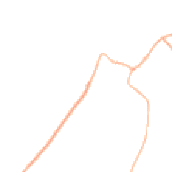 Daytime road noise heatmap for SN8 3SU