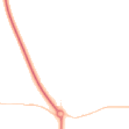 Night-time road noise heatmap for SN8 3TA