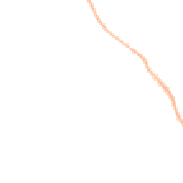 Night-time road noise heatmap for SO18 2AP