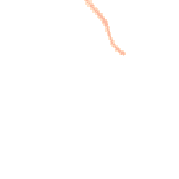 Night-time road noise heatmap for SO18 2EF