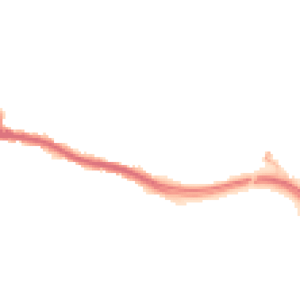 Night-time road noise heatmap for SO18 4EQ
