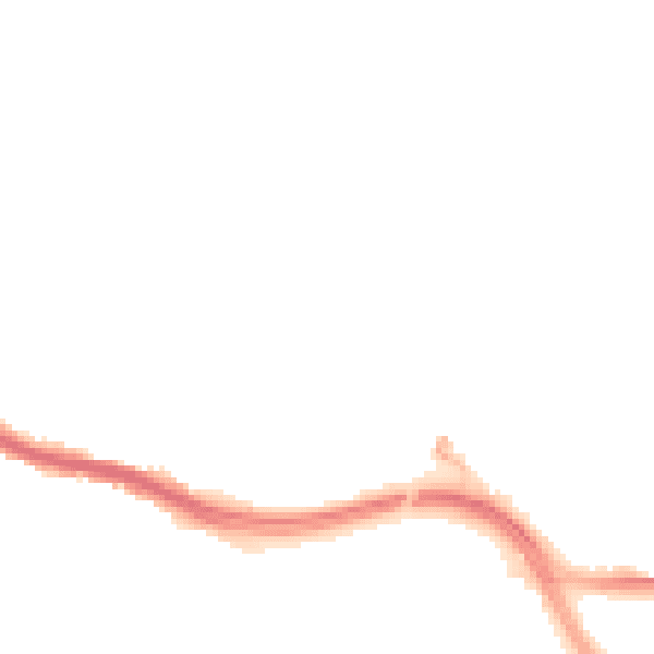 Night-time road noise heatmap for SO18 4RP