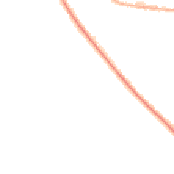 Night-time road noise heatmap for SO18 5GG