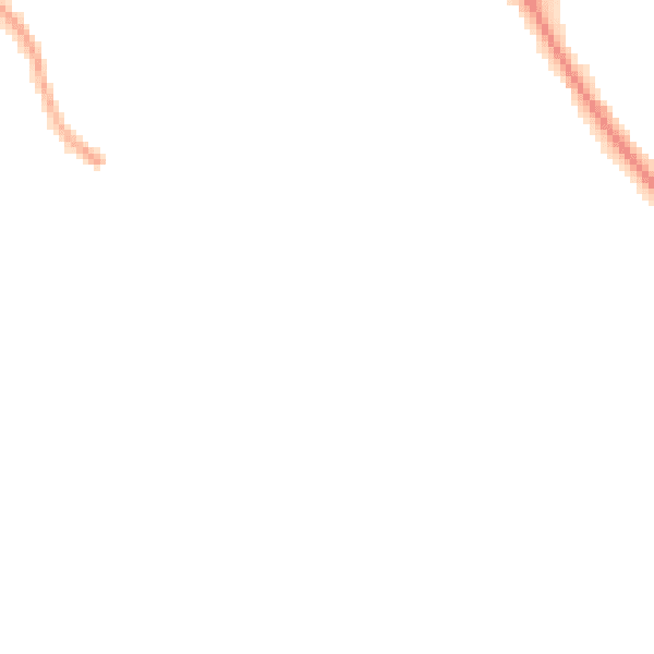 Night-time road noise heatmap for SO18 5QH