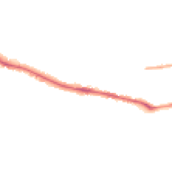 Night-time road noise heatmap for SO19 2AN