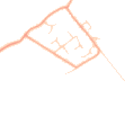 Daytime road noise heatmap for SO20 6AL