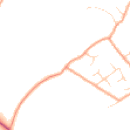 Daytime road noise heatmap for SO20 6AZ