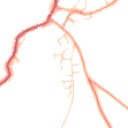 Daytime road noise heatmap for SO20 6NR