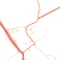 Daytime road noise heatmap for SO20 8AW