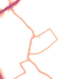 Daytime road noise heatmap for SO20 8BL