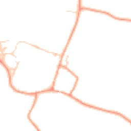 Daytime road noise heatmap for SO20 8JB