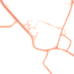 Daytime road noise heatmap for SO20 8PA