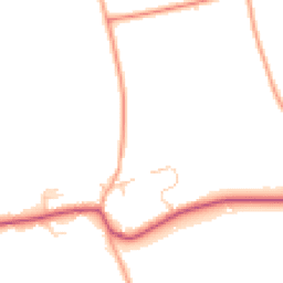 Daytime road noise heatmap for SO21 1BY
