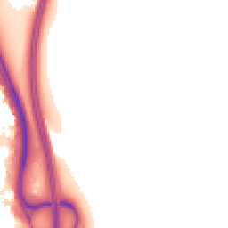 Night-time road noise heatmap for SO21 1DQ