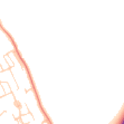 Daytime road noise heatmap for SO21 1GL
