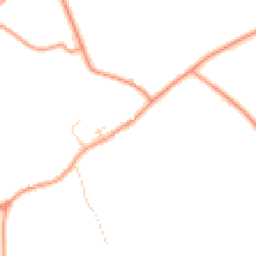Daytime road noise heatmap for SO21 1LN