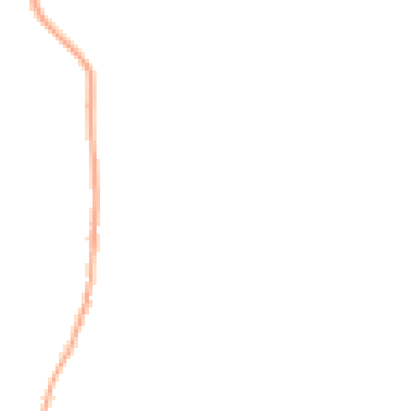 Night-time road noise heatmap for SO21 1NE