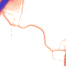Daytime road noise heatmap for SO21 2BP