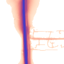 Daytime road noise heatmap for SO21 3EZ