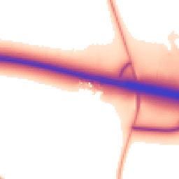 Daytime road noise heatmap for SO21 3NF