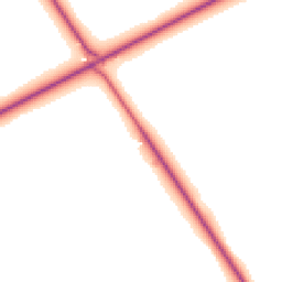 Daytime road noise heatmap for SO21 3NT