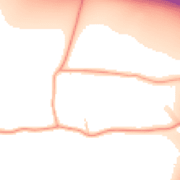 Daytime road noise heatmap for SO21 3RD